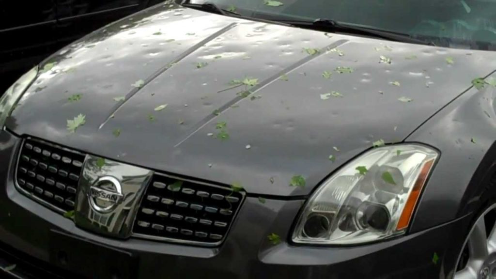 fixing hail damage in garland tx